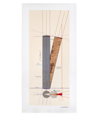 Triptych: 3 serigraphy of "Large Disegno 1971", 2021/4