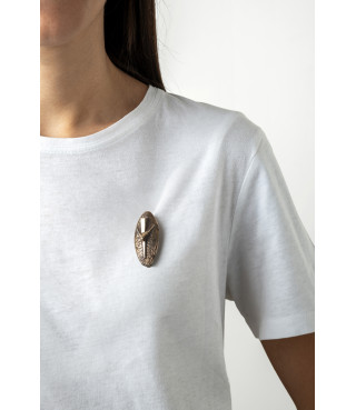 Shield pendant or pin | Bronze | 2022