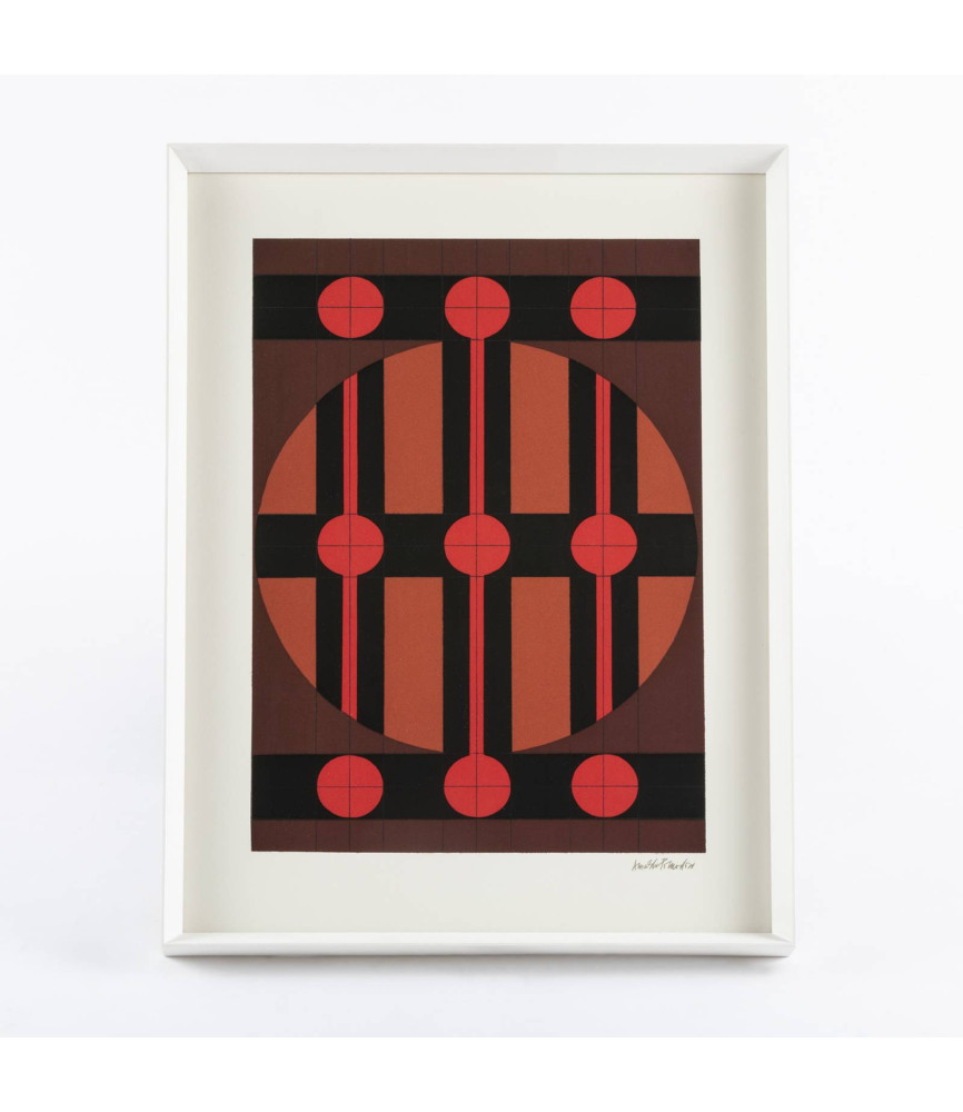 Stampa serigrafica da litografia "senza titolo", 1969-15