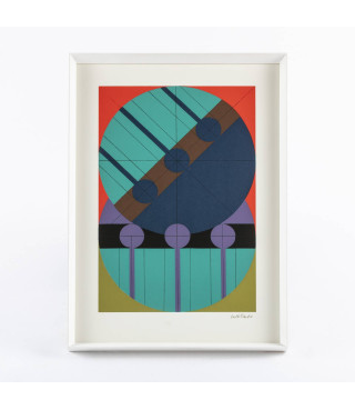 Print from lithography "senza titolo", 1969-12