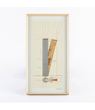 Serigraphy of "Large Disegno 1971", 2021/3