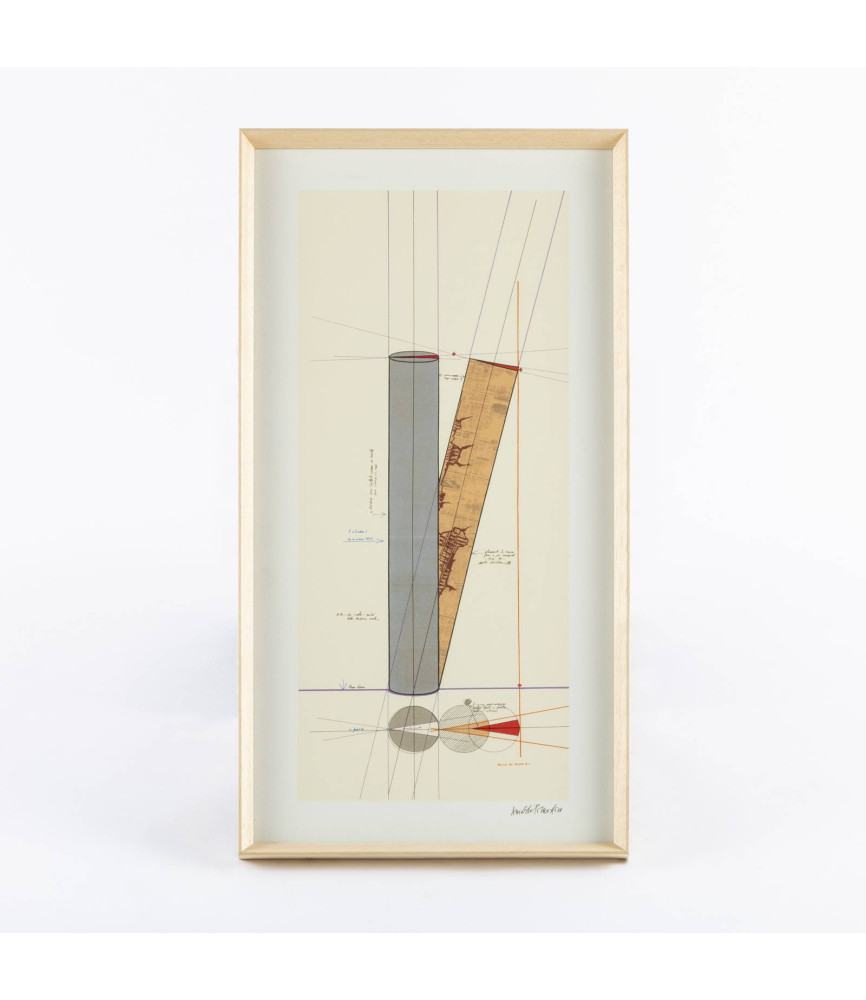 Serigraphy of "Large Disegno 1971", 2021/3