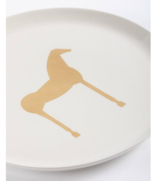 Mimmo Paladino, triptych of plates, 2010