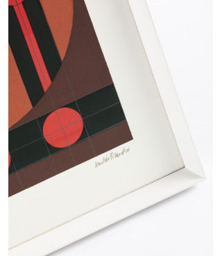 Trittico serigrafie da litografia "senza titolo", 1969-12-14-15