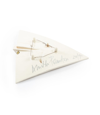 Piatto triangolare (bianco), 2003