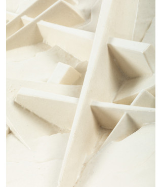 Piatto triangolare (bianco), 2003