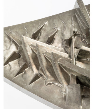 Piatto triangolare I (argento), 2006