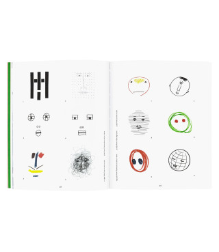 Munari per Rodari | Segni sghembi, sghiribizzi, macchie, colori e scarabocchi