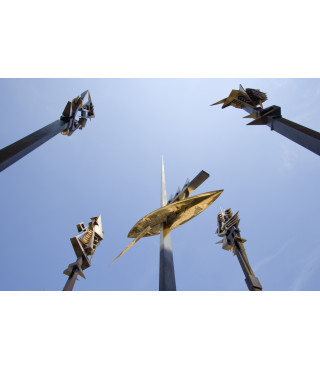 Ingresso alla mostra Open Studio 4 | Arnaldo Pomodoro. Luoghi, memorie e visioni